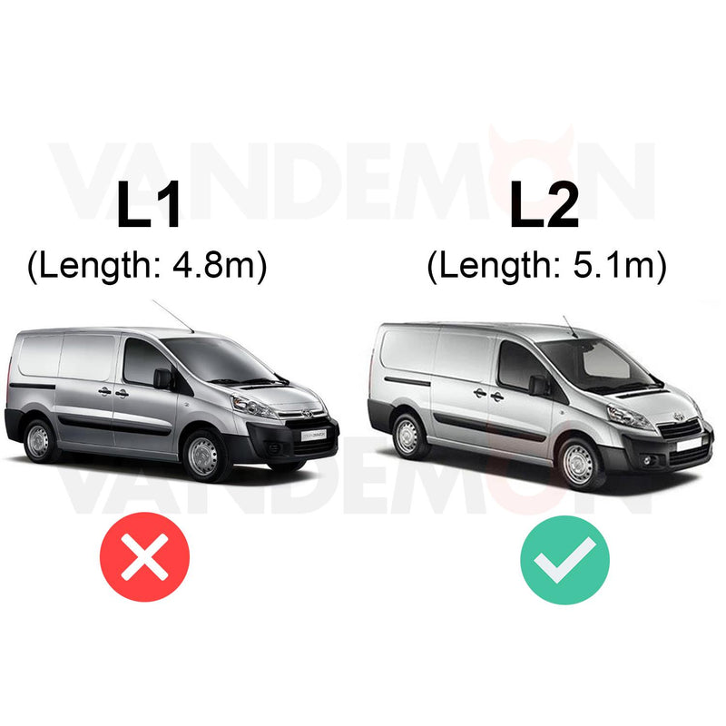 Toyota ProAce (2013-2016) - Van Guard Ulti Roof Rack