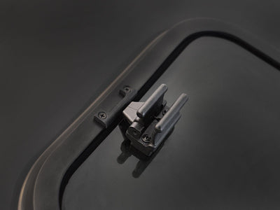 Ford Transit Custom (2013-2023) - Right Side Panel Dark Tint Opening Window & Fitting Kit