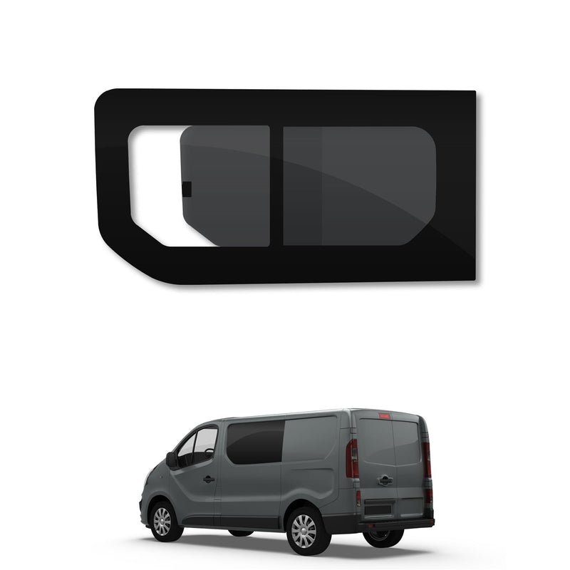 Nissan Primastar (2022-) Passenger Side Opening Window Privacy Camper Glass