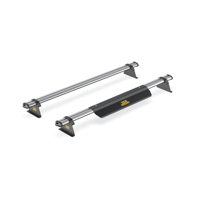 Vauxhall Vivaro (2014-2019) - 2 Van Guard Ultibar Trade Roof Bars + Roller