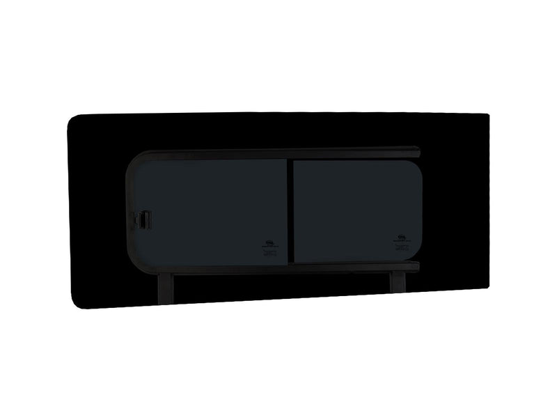 Ford Transit Custom (2013-2023) - Right Side Panel Dark Tint Opening Window & Fitting Kit