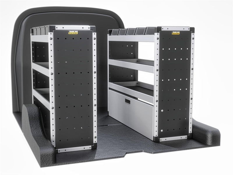 Citroen Berlingo Van Guard Racking - Driver + Passenger Side [Silver Pack]