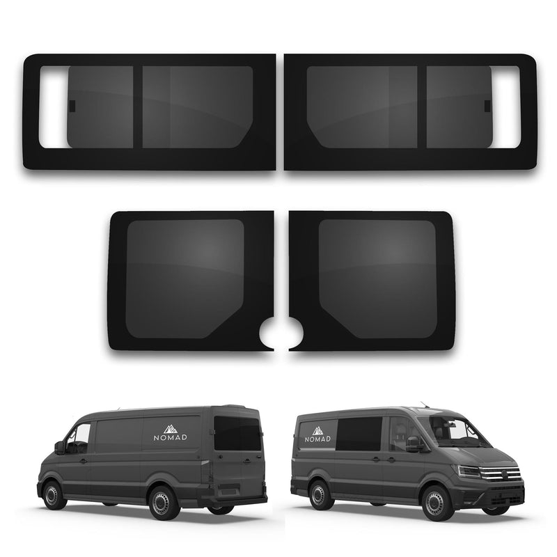 MAN TGE (2017- ) Driver Passenger Opening Rear Dark Tint Privacy Windows Camper Van Glass