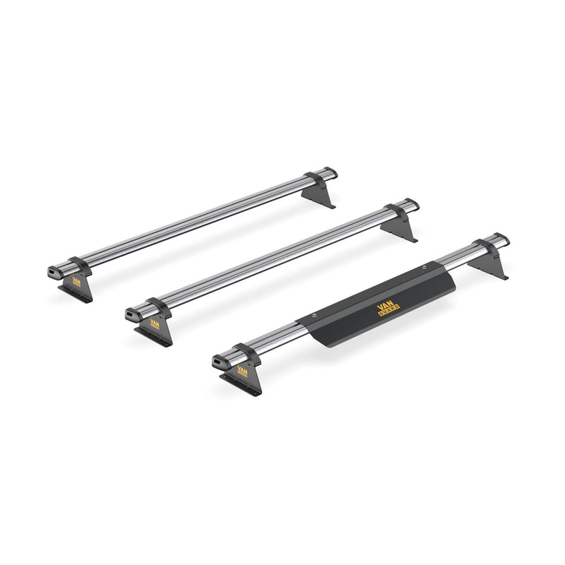 Nissan NV300 Roof Rack for 2016+ 3x Bars + Loadstops Van Guard Ultibar Trade