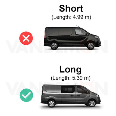 Vauxhall Vivaro (2014-2019) - Rhino KammRack Black Roof Rack