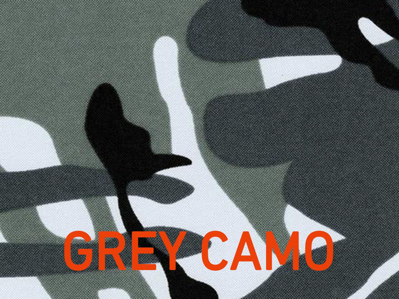 Tailored Grey Camo Driver Double Passenger Seat Covers for Fiat Scudo (07-16)