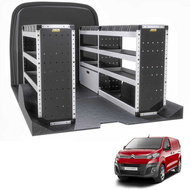 Citroen Dispatch Van Guard Racking - Driver + Passenger Side [Silver Pack]