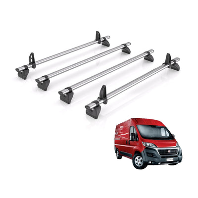 Fiat Ducato (2006 onwards) - Rhino Kammbar Fleet Roof Bars