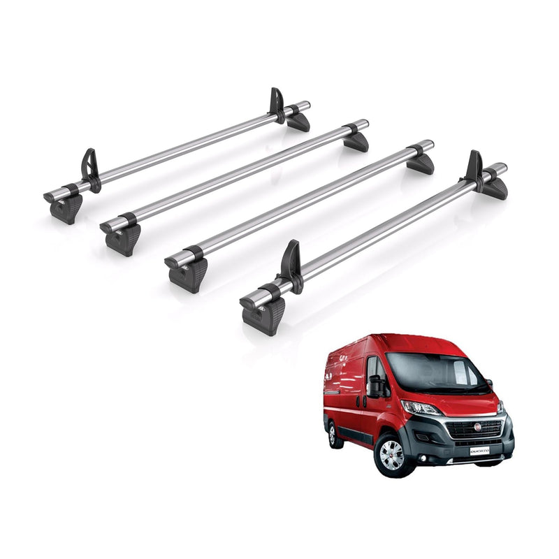 Fiat Ducato (2006 onwards) - Rhino Kammbar Fleet Roof Bars