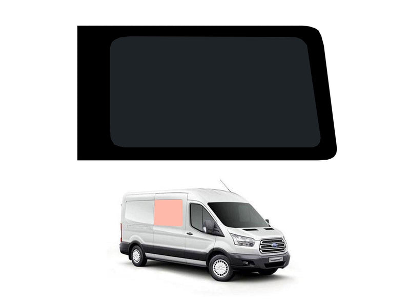 Ford Transit (2014-) Driver Side Fixed Window Privacy Camper Glass