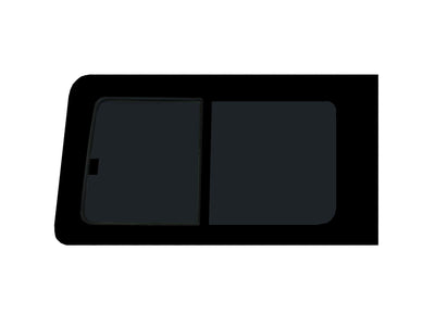 Ford Transit (2014-) - Left Sliding Door Dark Tint Opening Window & Fitting Kit