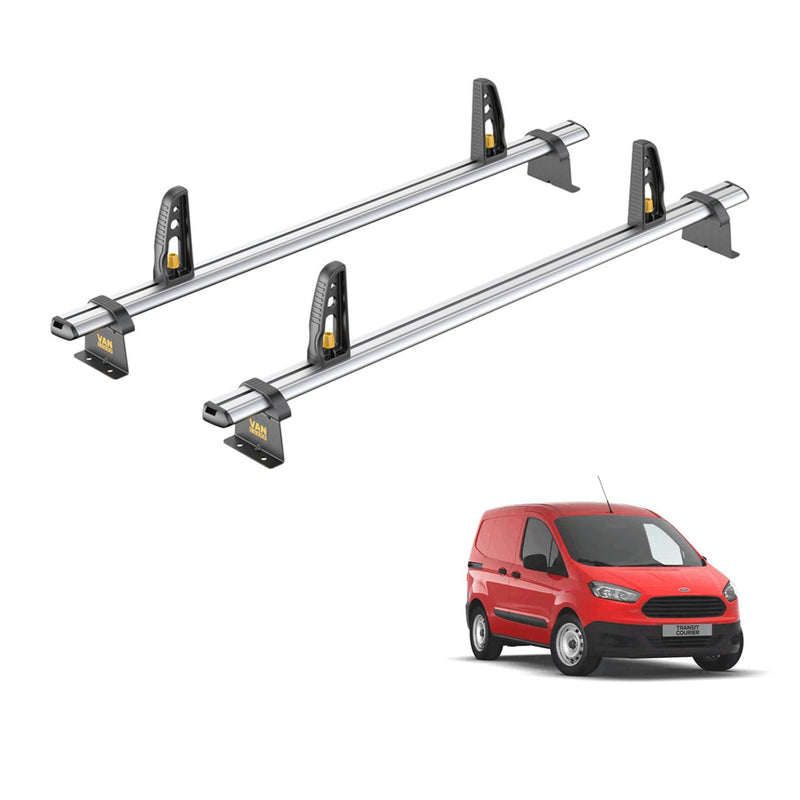 Ford Transit (2014-2023) Courier - 2 Van Guard Ultibar Plus Roof Bars