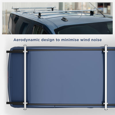 Citroen Dispatch (2016-) - 2 Roof Bars & Roller