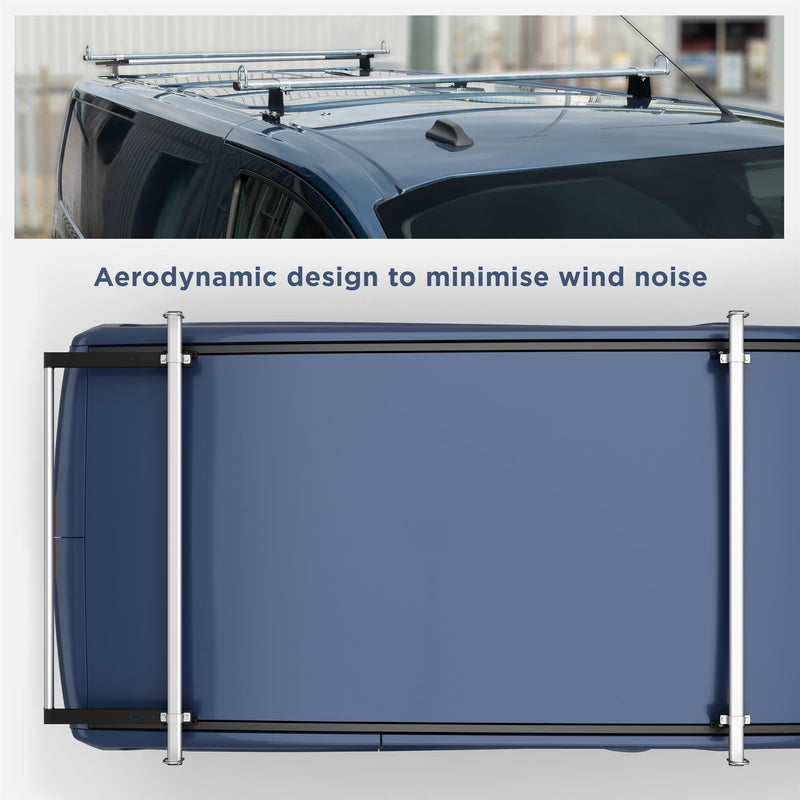 Citroen Dispatch (2016-) - 2 Roof Bars & Roller
