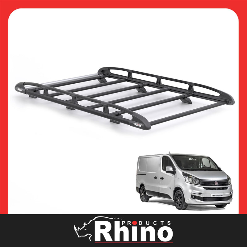 Fiat Talento (2016-2020) - Rhino KammRack Black Roof Rack
