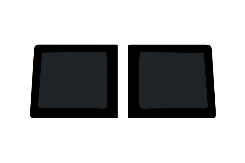 Ford Transit (2000-2014) - Rear Door Dark Tint Windows & Fitting Kit