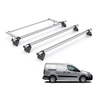 Peugeot Partner Roof Rack For 2008-2018 L2 With Barn Doors 3x Bars Rhino Fleet