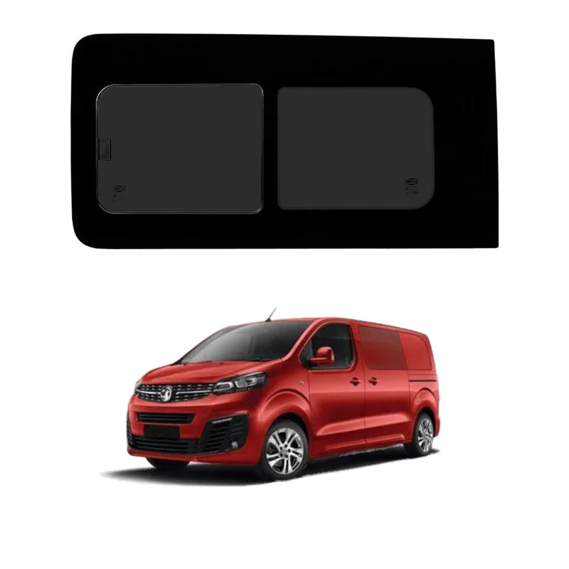 Vauxhall Vivaro 2019- Left Hand Side Open + Rh Side Fixed Tint Fitting Kit
