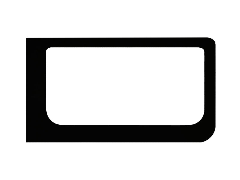 VW Crafter (2006-2017) Driver Side Fixed Window Privacy Camper Glass [Clear]