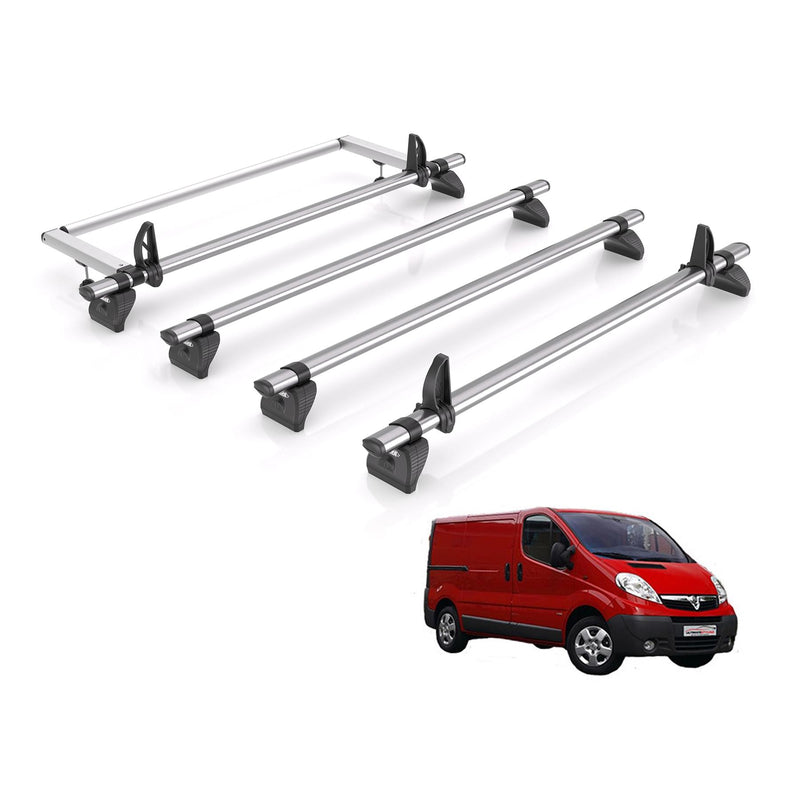 Rhino Kammbar Fleet 4 Bar And Rear Roller Bundle For Vauxhall Vivaro (2001-2014)