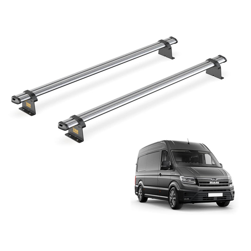 MAN TGE (2017-) - 2 Van Guard Ultibar Trade Roof Bars