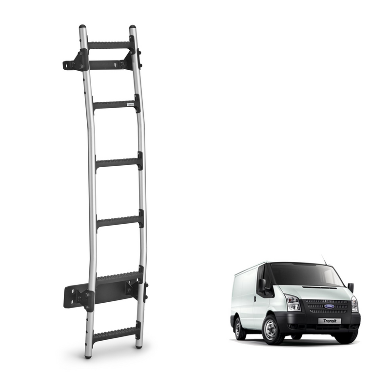 Ford Transit Rhino Door Ladder for 2000-2014 [Low] 7 Anti-slip Steps