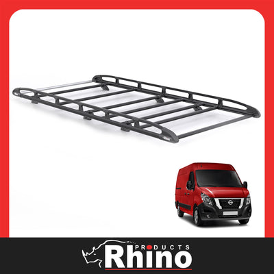 Nissan NV400 (2010-2021) - Rhino KammRack Black Roof Rack