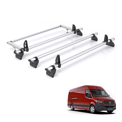 Mercedes Sprinter (2018 onwards) - Rhino Kammbar Pro Roof Bars