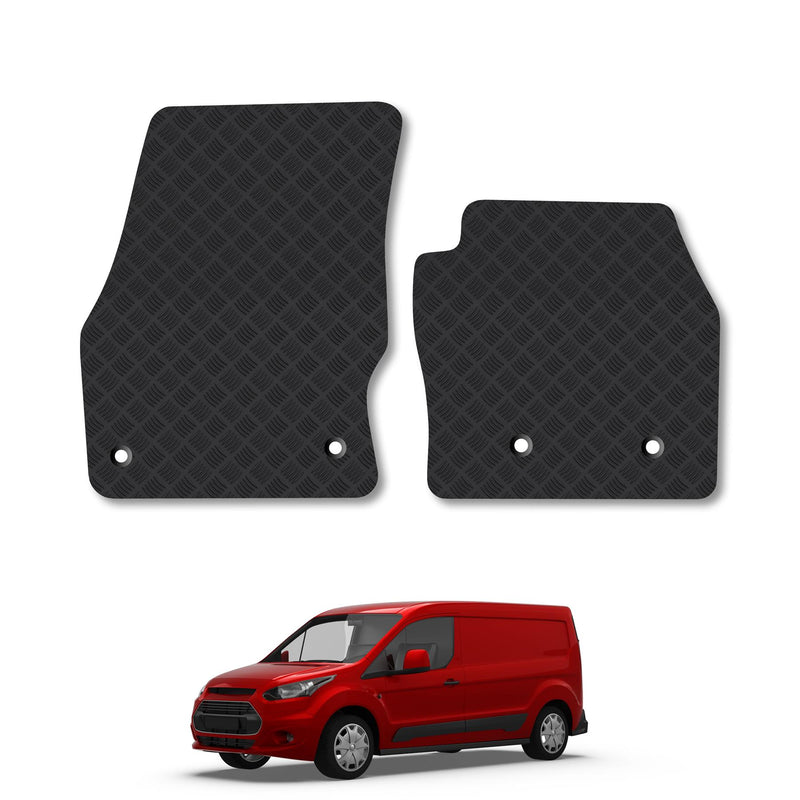 Ford Transit Connect 2016-2023 5mm Rubber Floor Mats