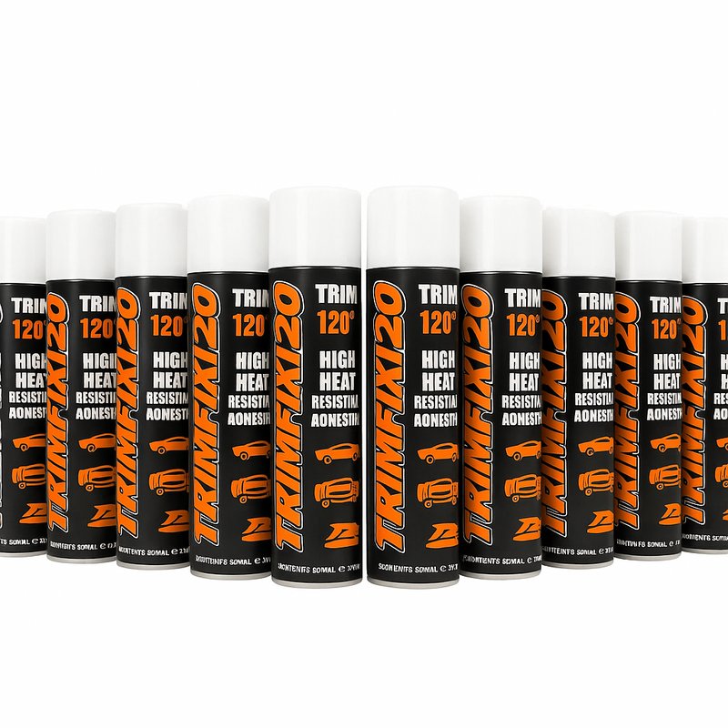 Van Lining in Light Grey (10m) & Trim Spray (10 Cans)