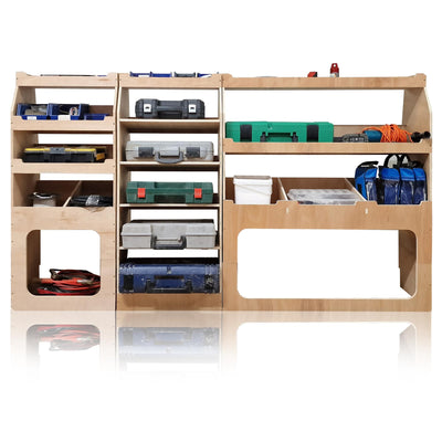 VW Transporter (2024-) Plywood Van Racking - Both Sides