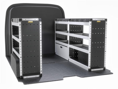 Vauxhall Vivaro Van Guard Racking - Driver + Passenger Side [Silver Pack]