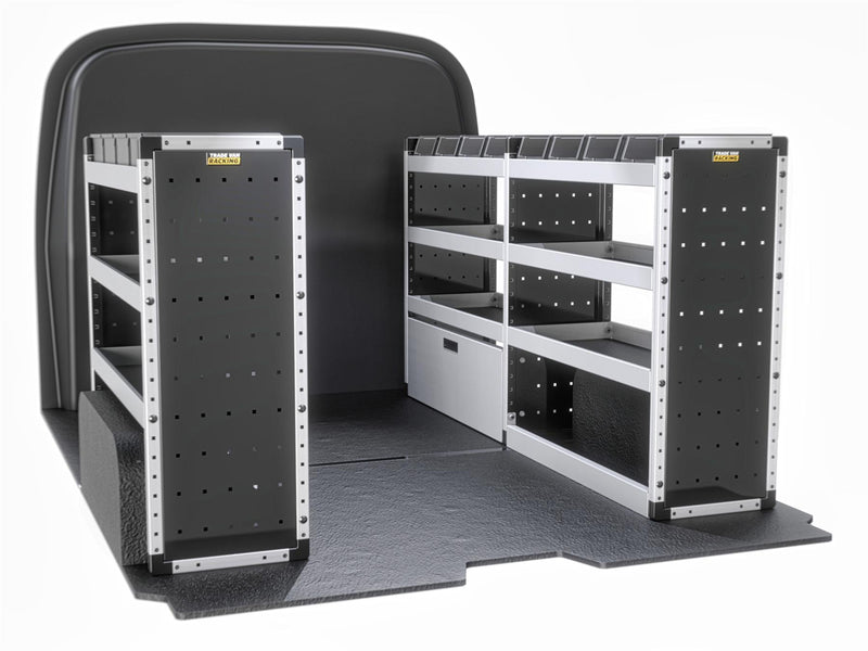 Vauxhall Vivaro Van Guard Racking - Driver + Passenger Side [Silver Pack]