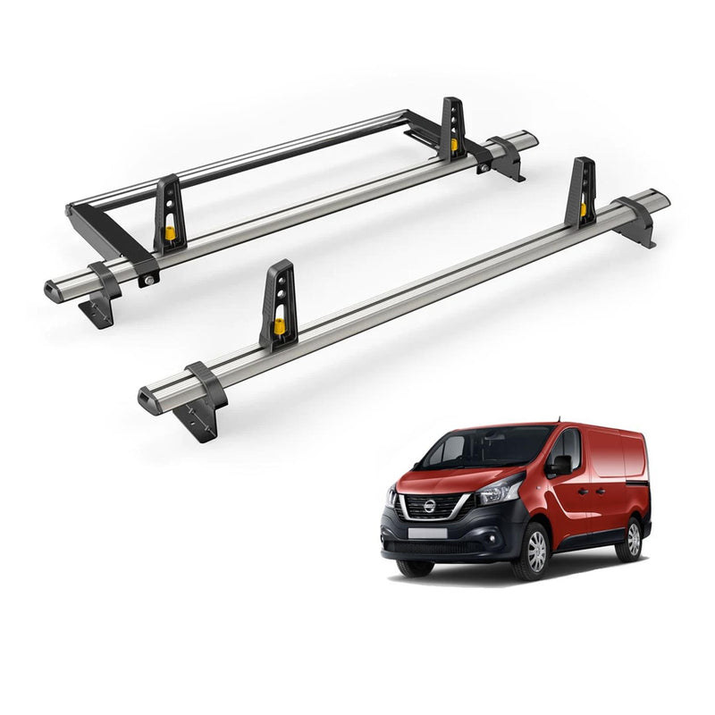 Nissan NV300 (2016-2021) - 2 Van Guard Ultibar Plus Roof Bars + Roller