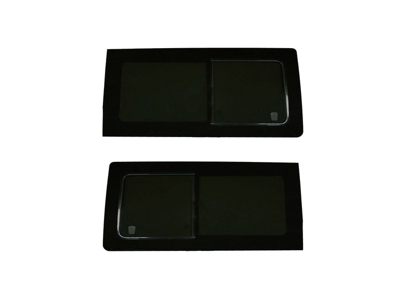 VW Transporter T6 (2015-2022) Driver and Passenger Side Opening Window Privacy Camper Glass