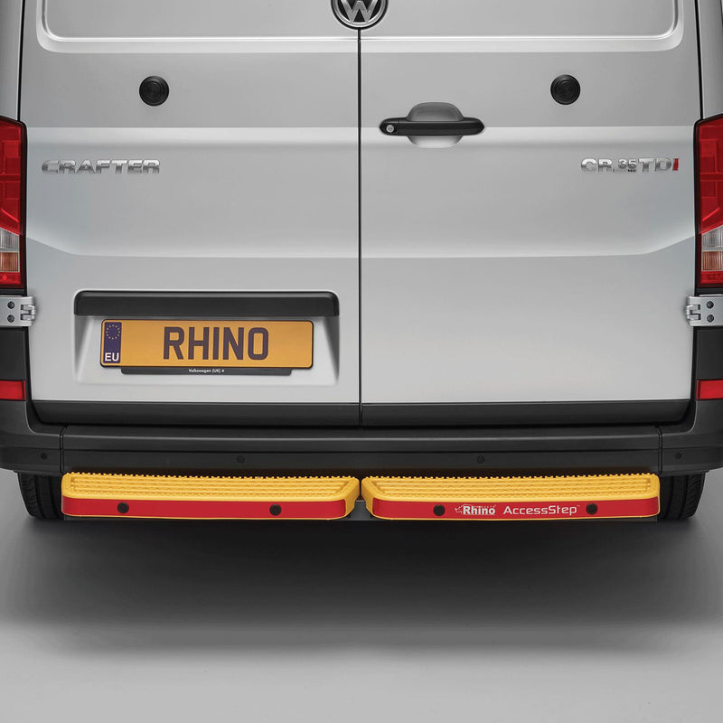 Ford Transit (2013-2024) Custom Yellow Triple AccessStep - With Connect+