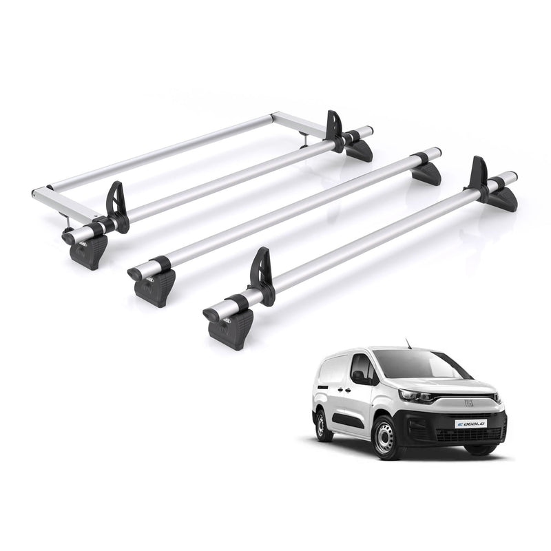 Fiat Doblo (2022 onwards) - Rhino Kammbar Pro Roof Bars
