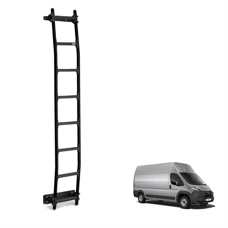 Peugeot Boxer Rear Door Ladder for 2006+ (H3 Roof) Models - (BL8-LK36)