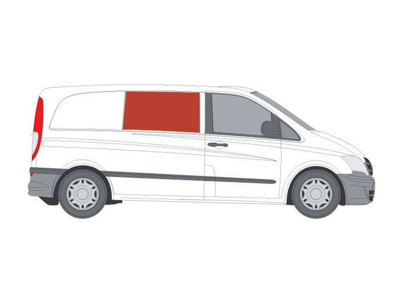 Mercedes Vito 2003-2014 - Rh Side Fixed Tint Kit
