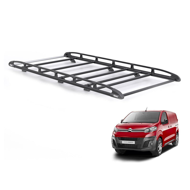 Citroen Dispatch (2016 onwards) - Rhino KammRack Black Roof Rack