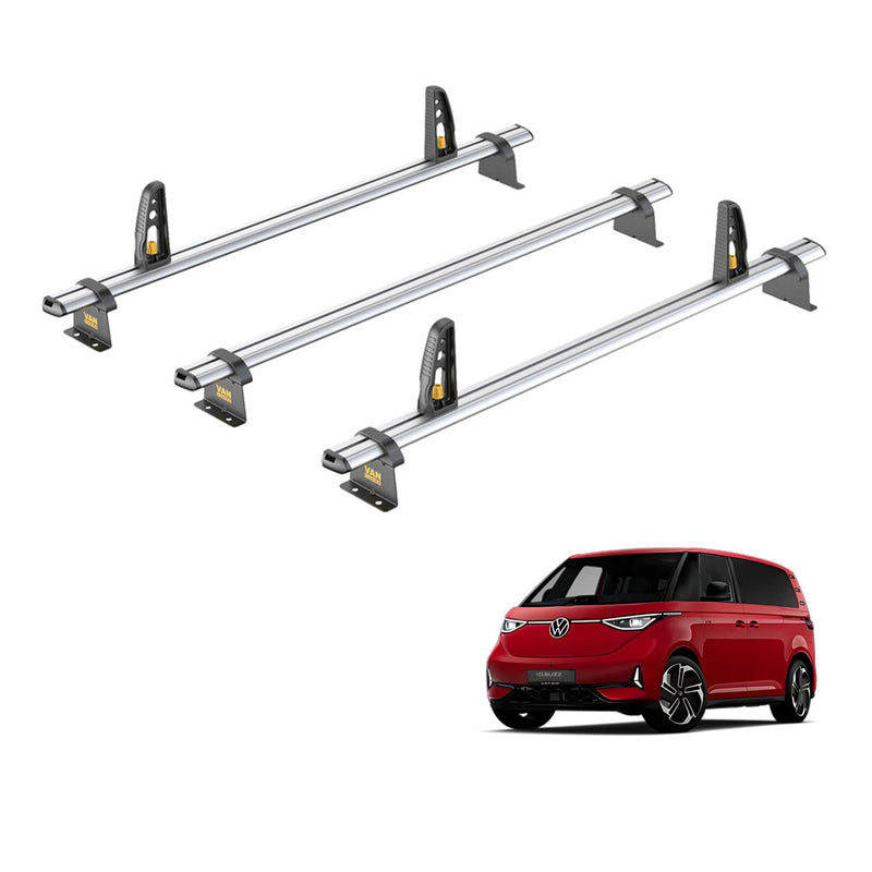 Van Guard Ulti Bar+ 3 Bars Roof Rack For The VW Id Buzz 2022+