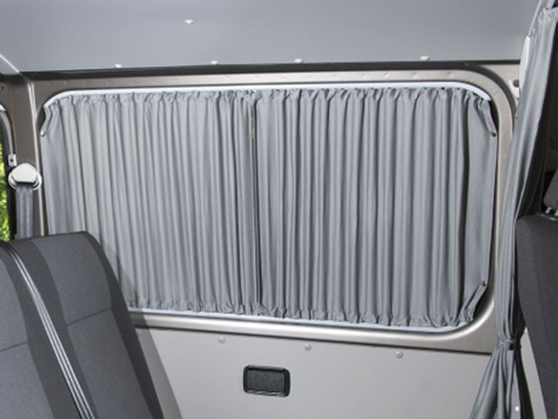 VW Transporter (T6 2015-) - Right Side Panel Door Grey Curtain Kit