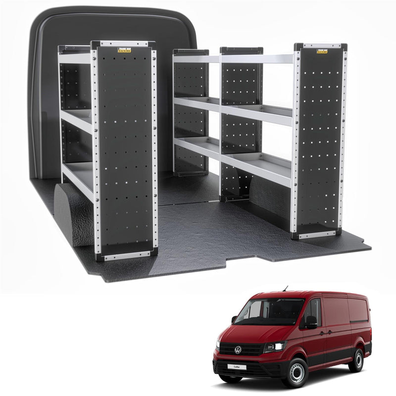 VW Crafter Van Guard Racking - Driver + Passenger Side [Bronze Pack]