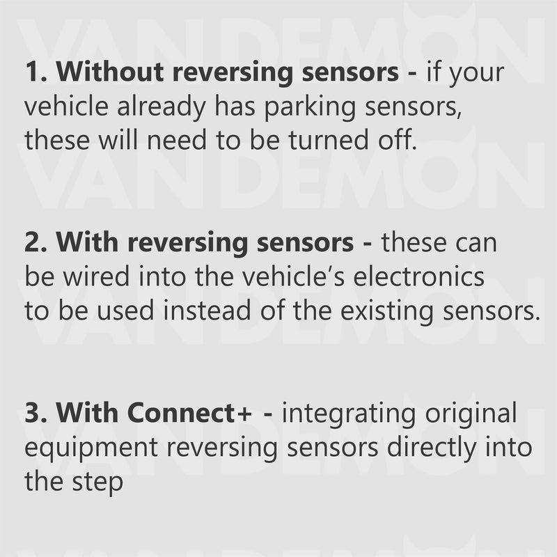 Ford Transit (2013-2024) Custom Yellow Triple AccessStep - With Connect+