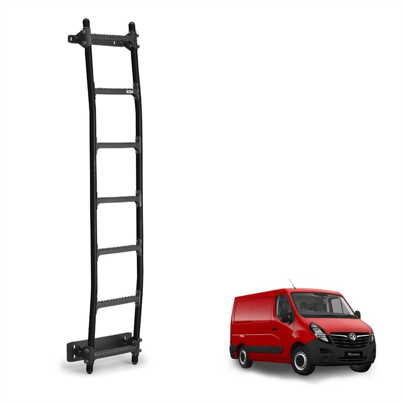 Vauxhall Movano Rear Door Ladder for 2010-2020 (H1 Roof) Models - (BL7-LK35)