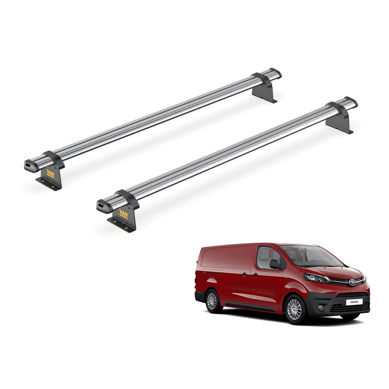 Toyota ProAce (2016-2024) - 2 Van Guard Ultibar Trade Roof Bars