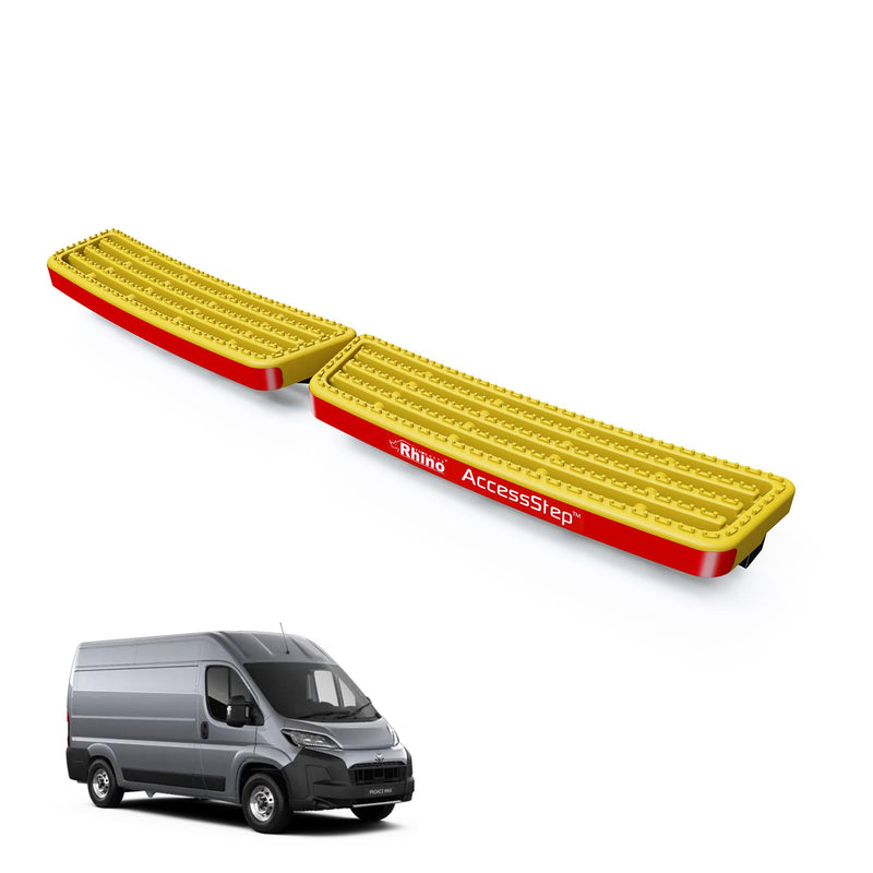 Toyota Proace (2024-) Max Yellow Twin AccessStep - No Reverse Sensors