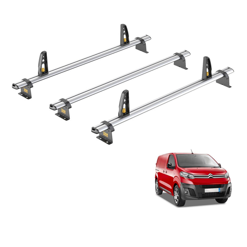 Peugeot Expert (2016-) - 3 Van Guard Ultibar Plus Roof Bars