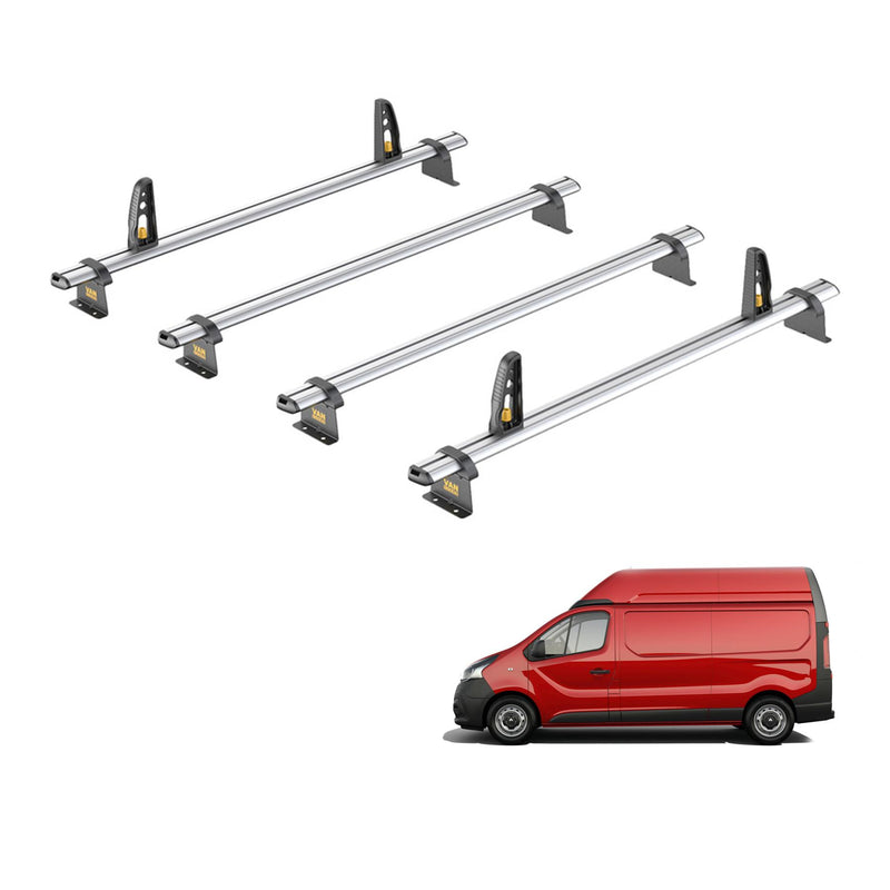 Vauxhall Vivaro (2014-2019) - 4 Van Guard Ultibar Plus Roof Bars