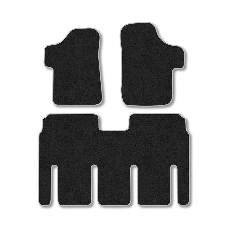 Mercedes Vito (2003-2014) [W639] [Dualiner] Carpet Floor Mat Grey Trim
